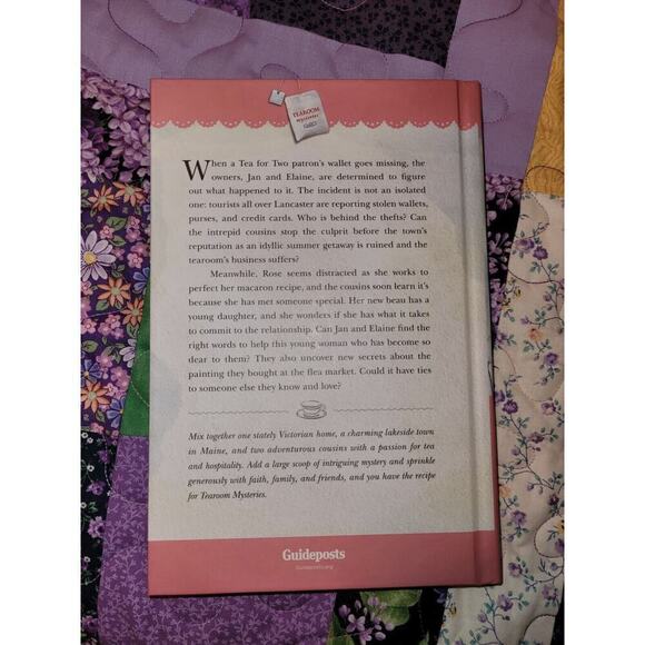 Mystery and Macarons Tearoom Mysteries #10 by Elizabeth Adams HC 2017 - Picture 3 of 3